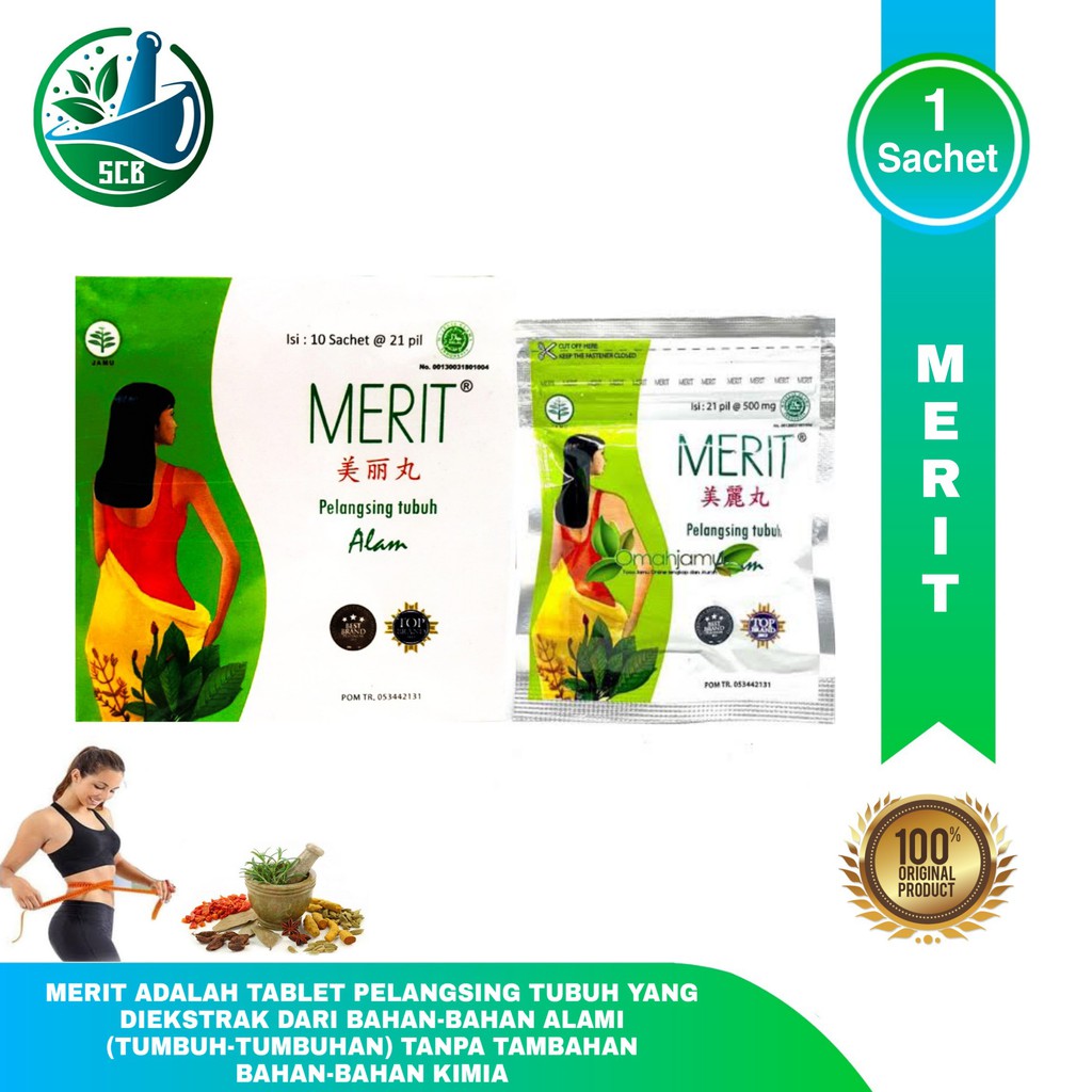 Merit - Obat Diet /  Pelangsing Tubuh