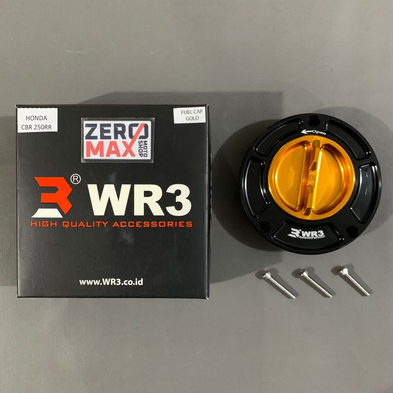 Fuel Cap Tutup Tangki WR3 Honda CBR 250RR CBR 250 RR CBR250RR Gold Emas