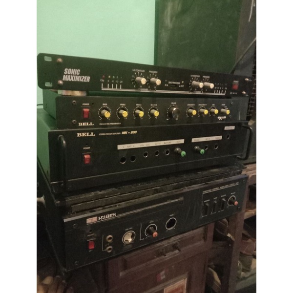 dijual bbe Soni maximixer dan parametrik bell..bagus
