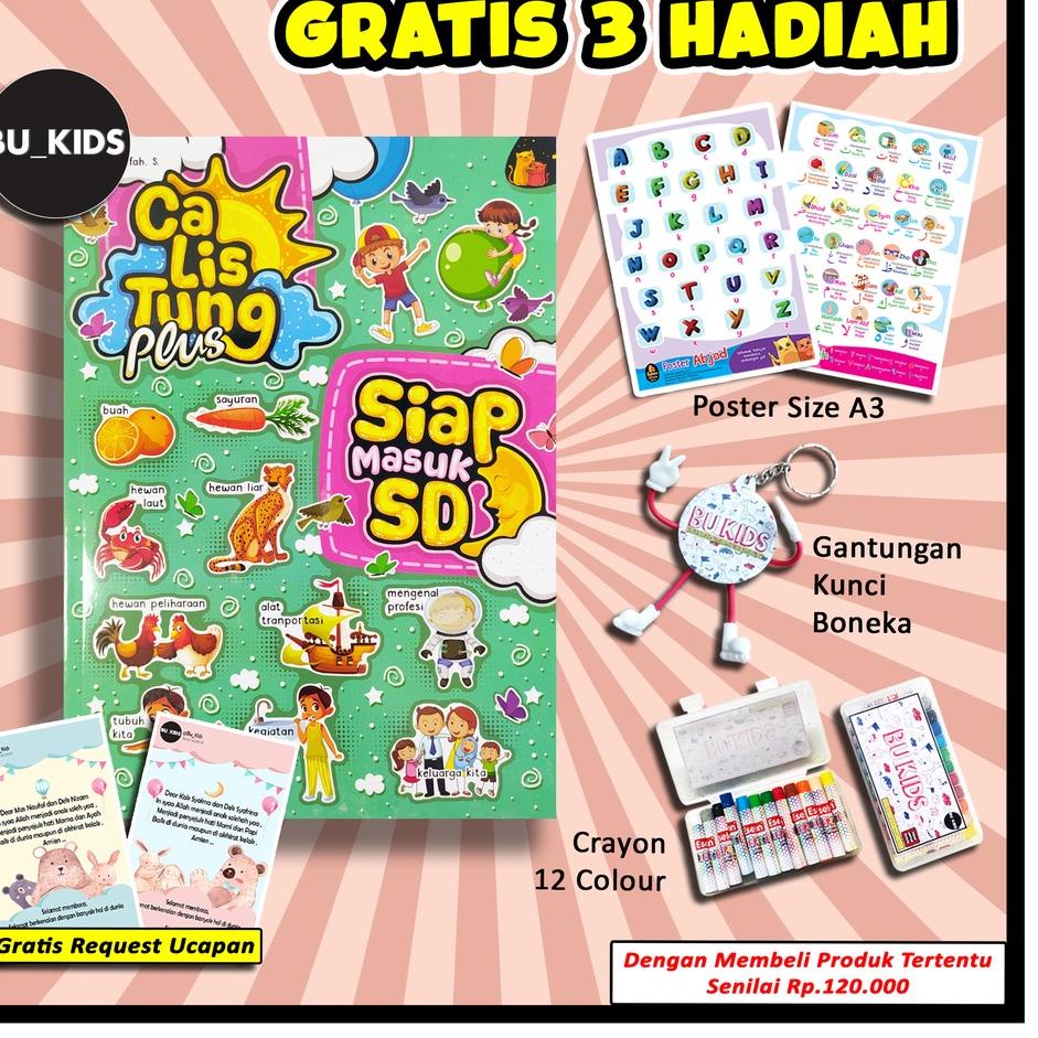 Buku Calistung Anak TK dan Paud Lengkap - Calistung Siap Masuk SD 
