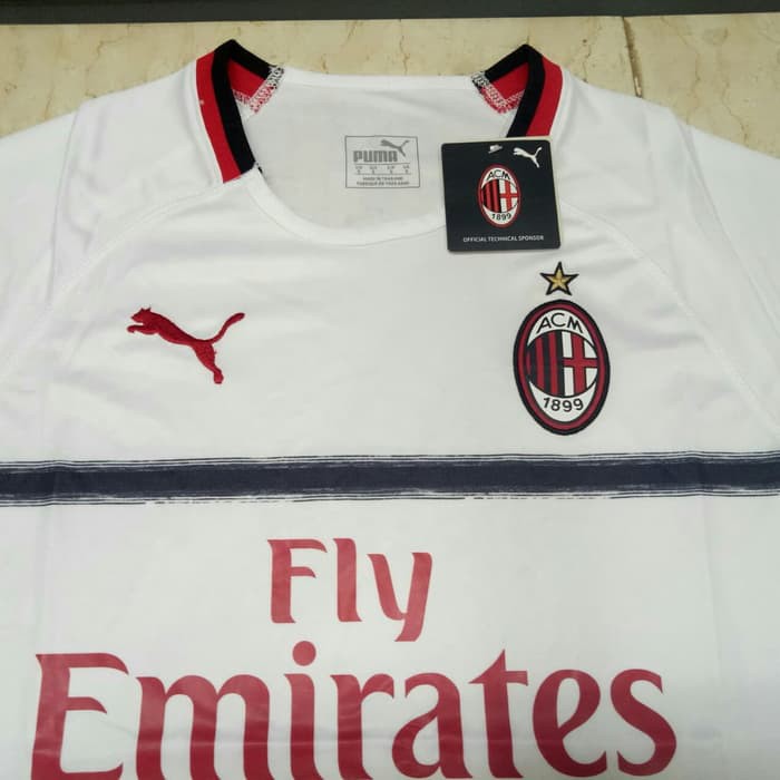 JERSEY BOLA AC MILAN AWAY 2018 2019 GRADE ORI