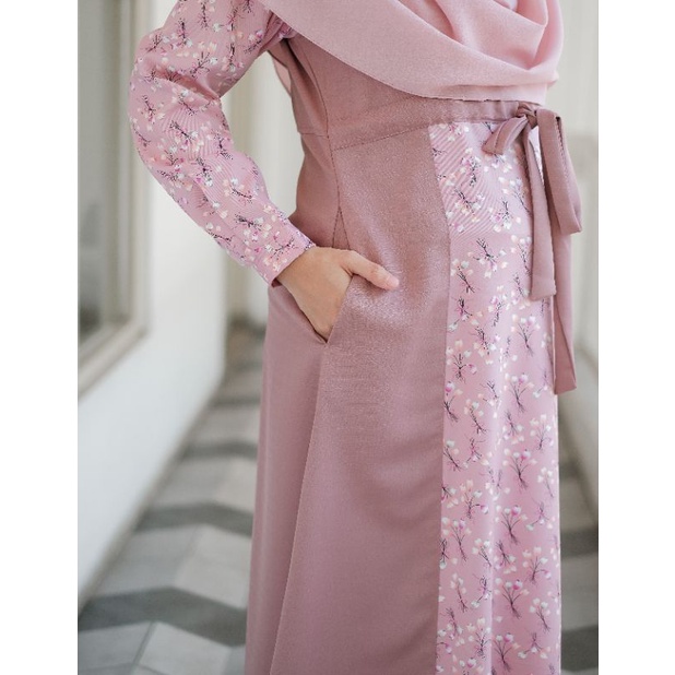 Baju Gamis Zaina Dress Motif