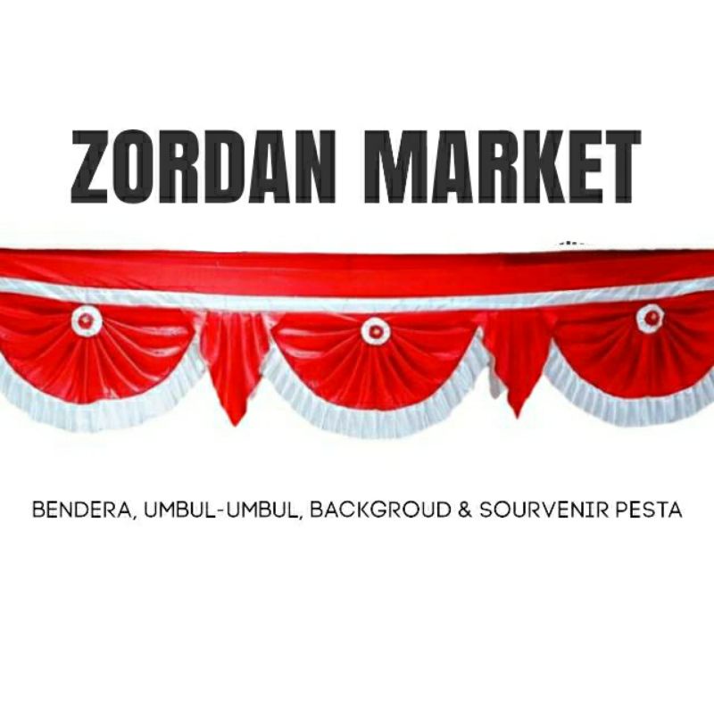 Background Gelombang Merah Putih