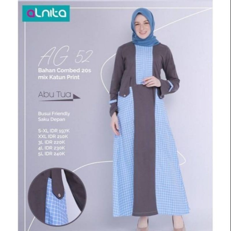 ALNITA AG 52 AG 53, AG 55 PILIHAN STYLISH ALNITA, TRENDY CASUAL & FORMAL