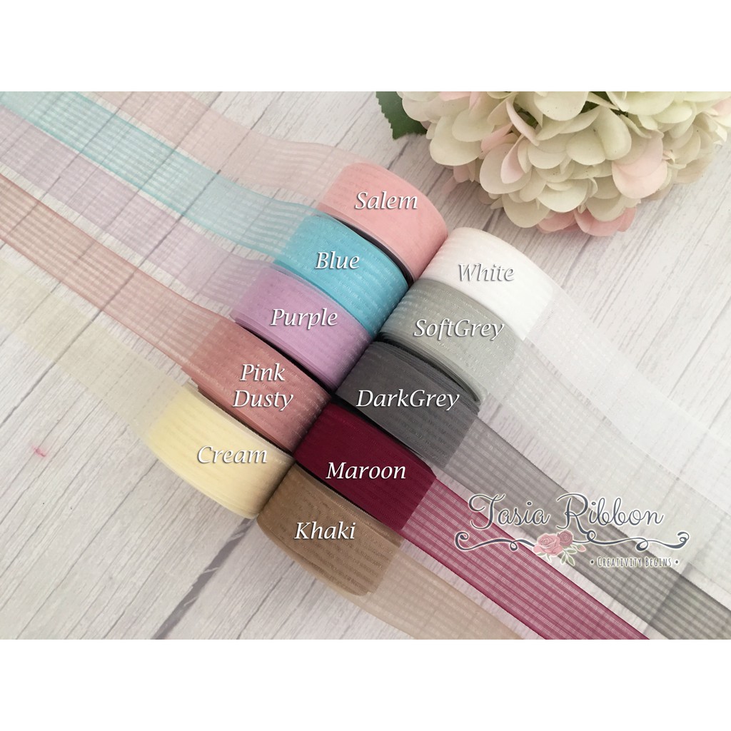 Pita Korea 077 Organza Line 1"