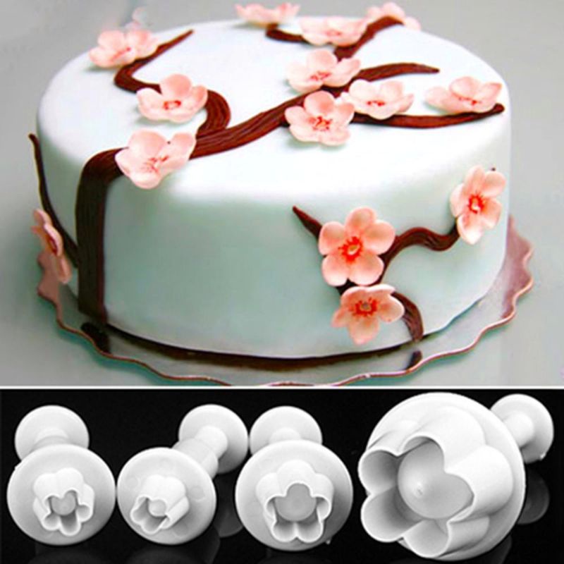 Plunger Bunga / Cetakan Fondant Bunga / Cetakan Bunga / Cetakan Kue Kering