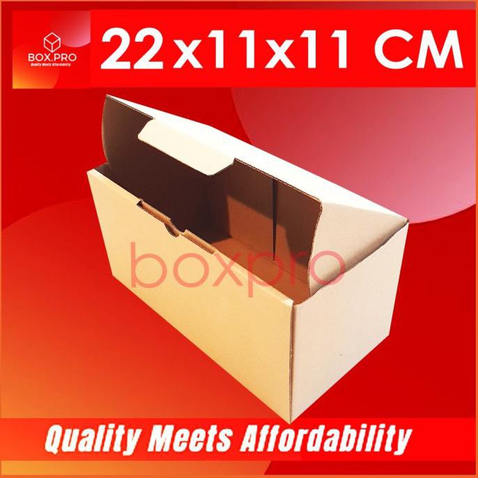 

Update!! Kardus Dus uk 22x11x11 cm ( 10 pcs ) DieCut Box Kotak toples kue dll