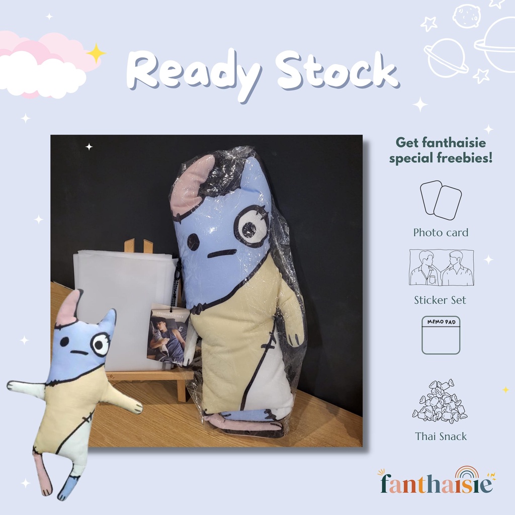 [READY STOCK] NONG NAO DOLL BAD BUDDY SERIES - OHMNANON (GMMTV)