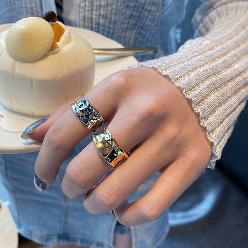 Irregular Opening Ring Accessories Personality Harajuku Dark