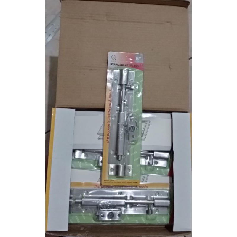 Grendel Slot Stainless 6&quot; / Grendel Stainless / Slot Pintu Stainless 6 inch