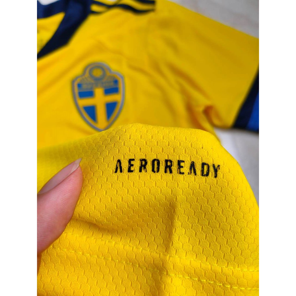 HQ JERSEY BOLA SWEDIA HOME EURO 2021 SWEDEN HOME GO HIGH QUALITY IMPORT