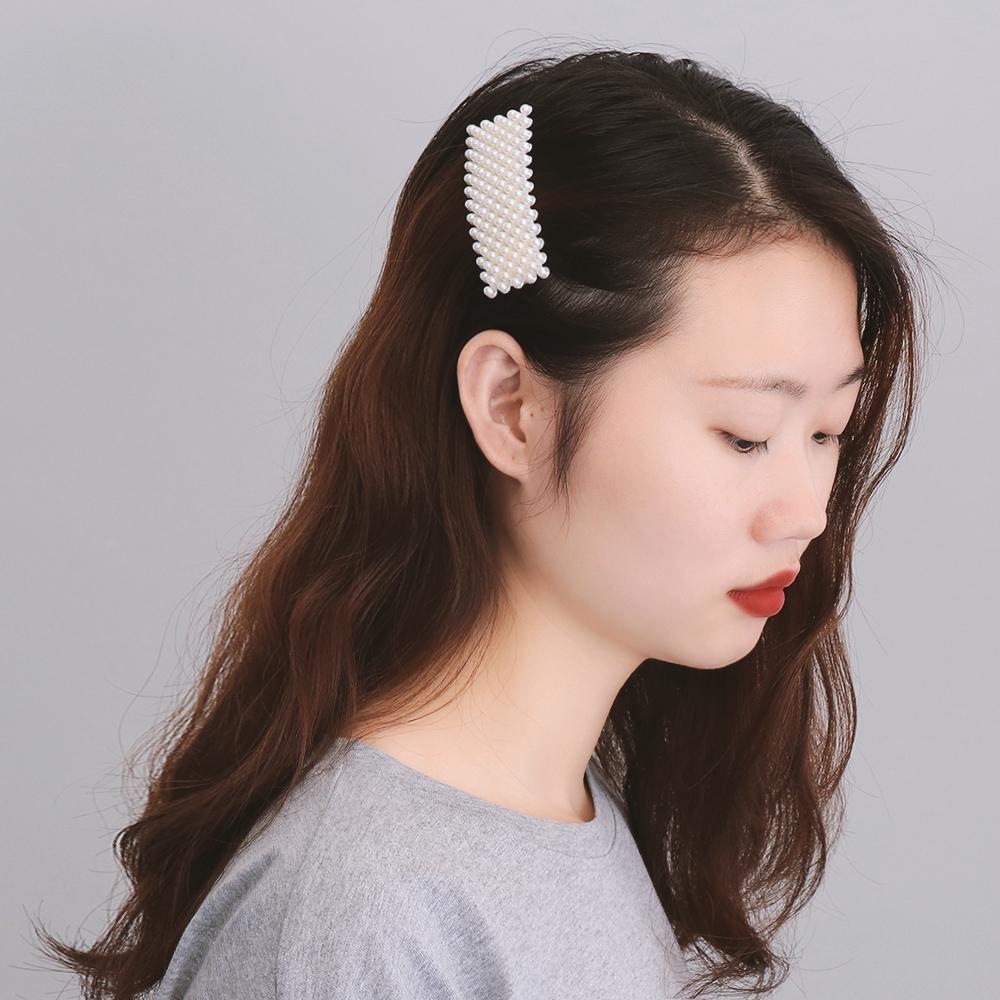 Jepit Rambut Model Mutiara Imitasi Gaya Korea Trendy untuk Jepit Rambut Model Mutiara Imitasi Gaya Korea Trendy untuk