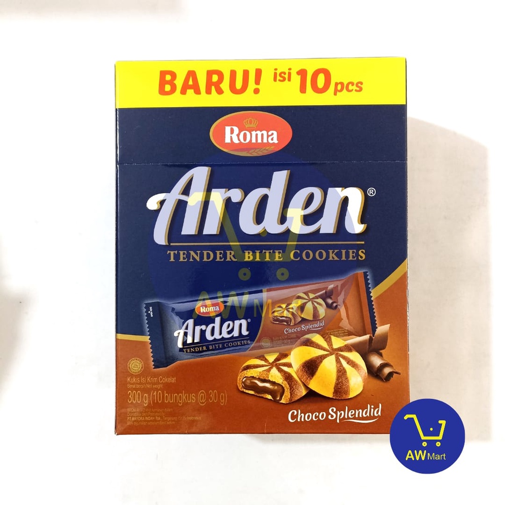 ROMA ARDEN TENDER BITE COOKIES BOX ISI 10PCS