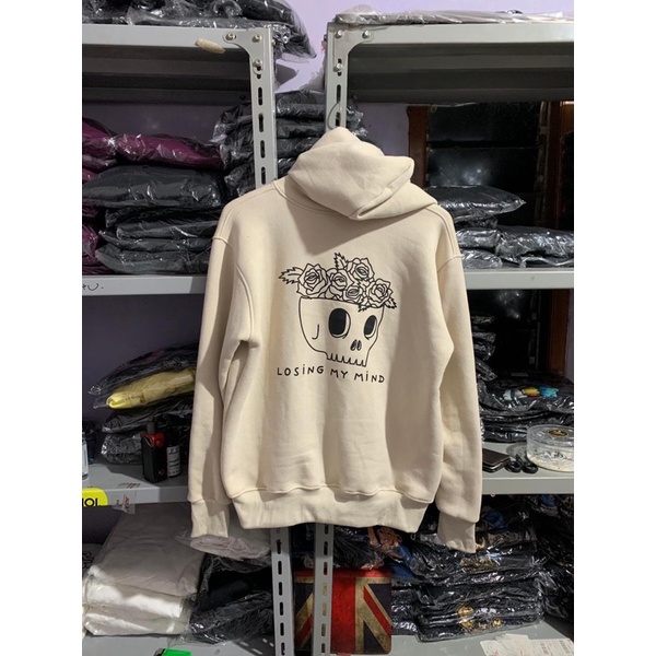 COD 9.9 Hoodie Jaket Pria Wanita HNM Losing My Mind Sweater H&amp;M Unisex Cowok Cewek Full Tag