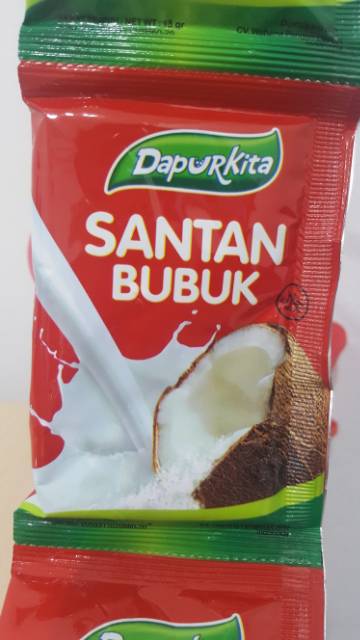 SANTAN bubuk Dapur Kita Halal original dan pandan