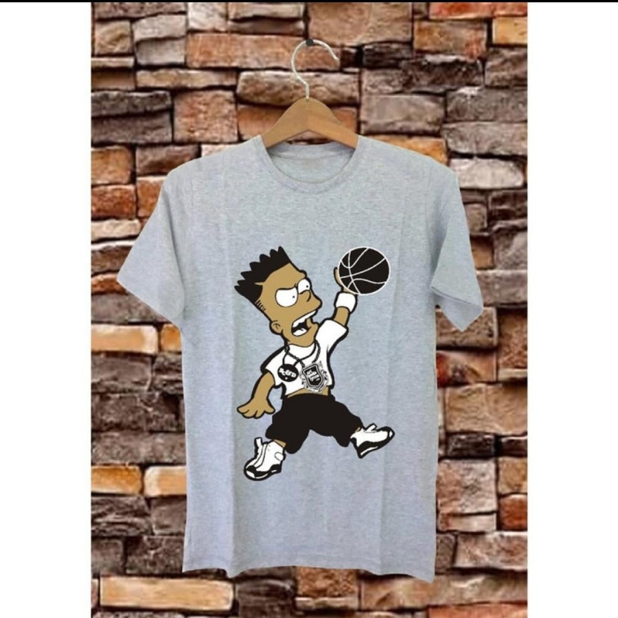 Kaos Distro BartSimpson Premium Anak Remaja Tanggung Cotton Combed