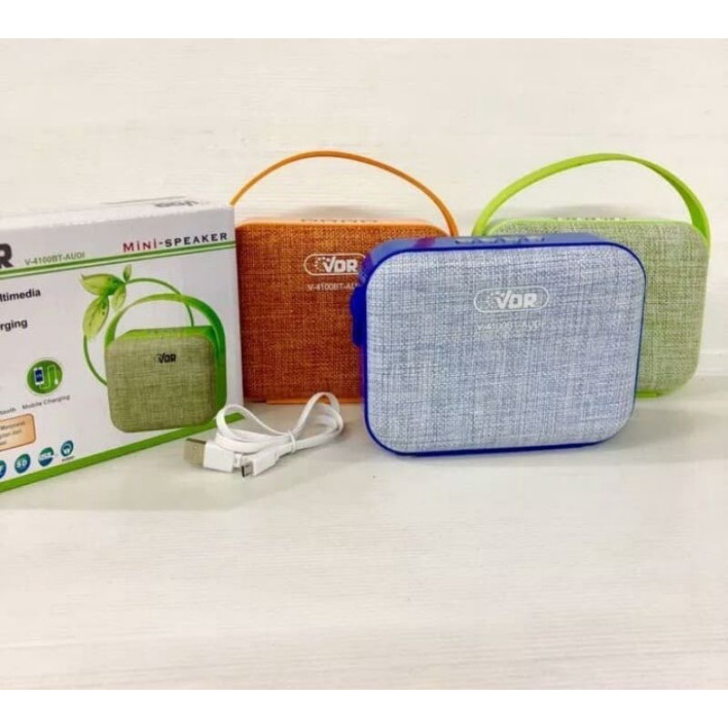 Speaker Bluetooth VDR Audi V-4100BT FM Radio