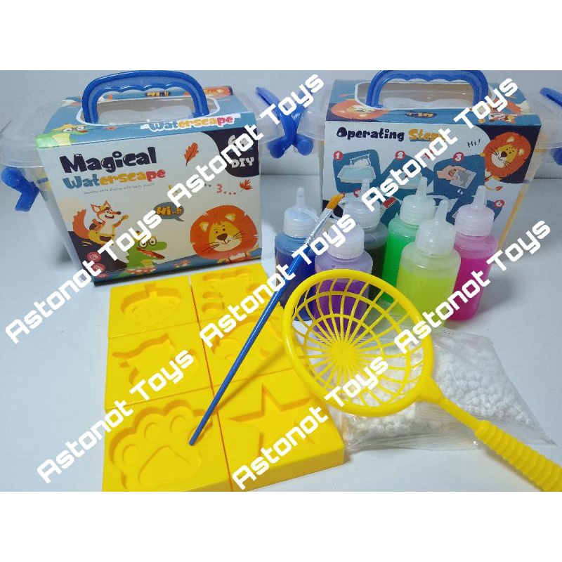 Mainan Magic Jelly Magical Waterscape 16Pcs BRO 1550