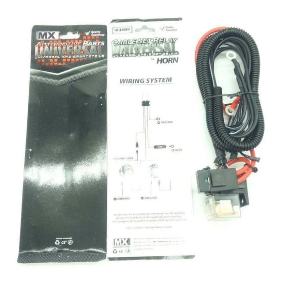 Kabel Relay Klakson Mobil Dan Motor MX Original / Relay Set Klakson
