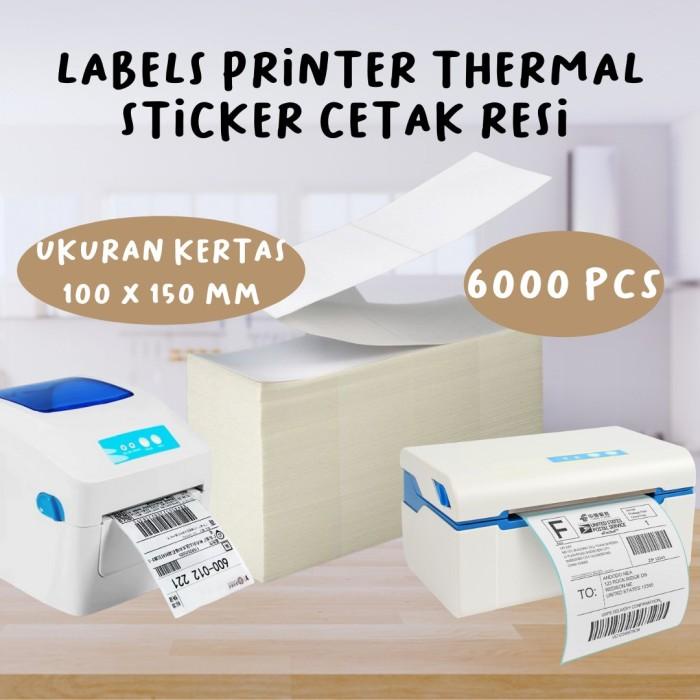 

Label Thermal 100X150 Kertas Sticker Termal A6 Isi 6000