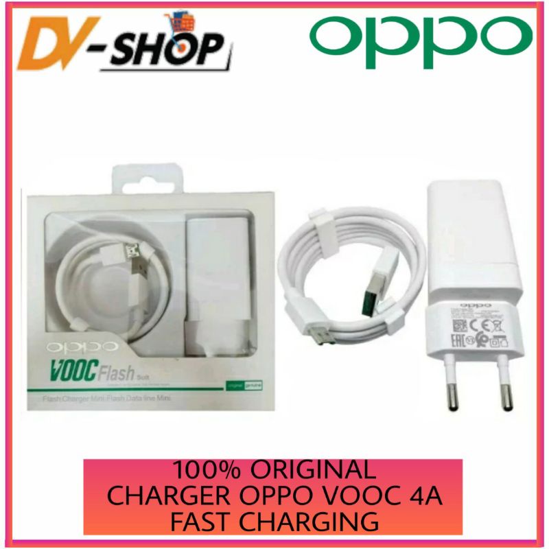 Charger Oppo Casan Oppo Original Fast Charging USB Micro 5V 2A