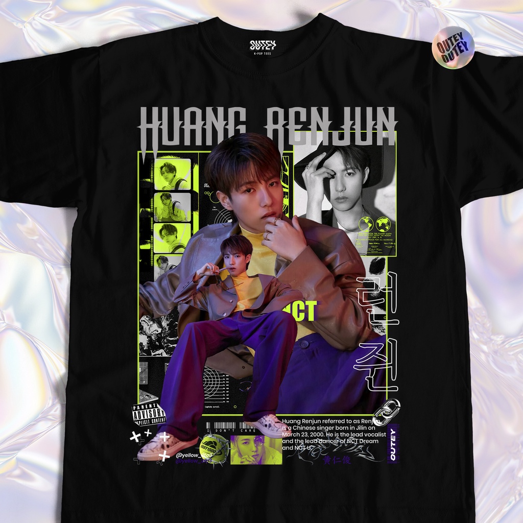 KAOS NCT RENJUN TEE/ TSHIRT BY OUTEY