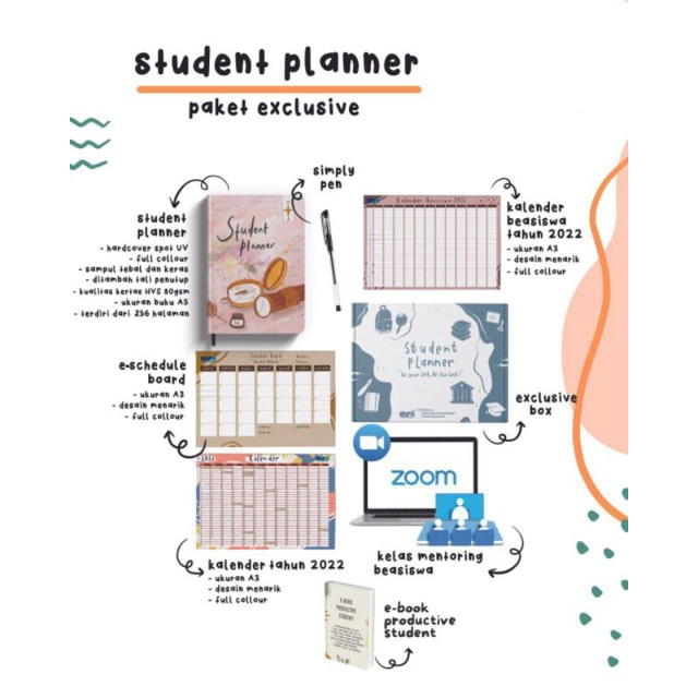 

Student Planner + free Exclusive gift
