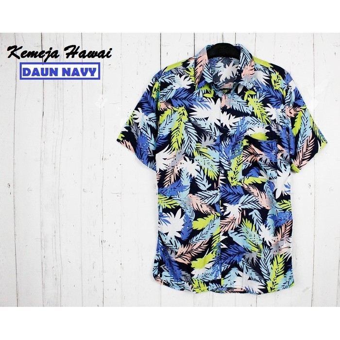 Kemeja Koko Lengan Pendek Big Size | Dirko Jumbo | Kemeja Form 9334QA  Pantai Baju Hawai Cowok Bal