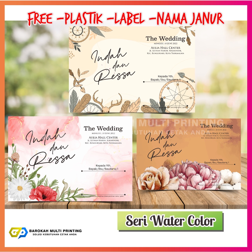 Cetak undangan pernikahan undangan pernikahan aesthetic undangan pernikahan mewah undangan pernikaha