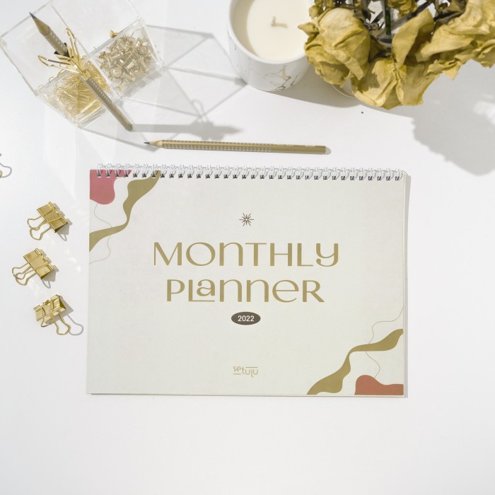 

[RESTOCK] Planner Setuju 2022 - Monthly Planner