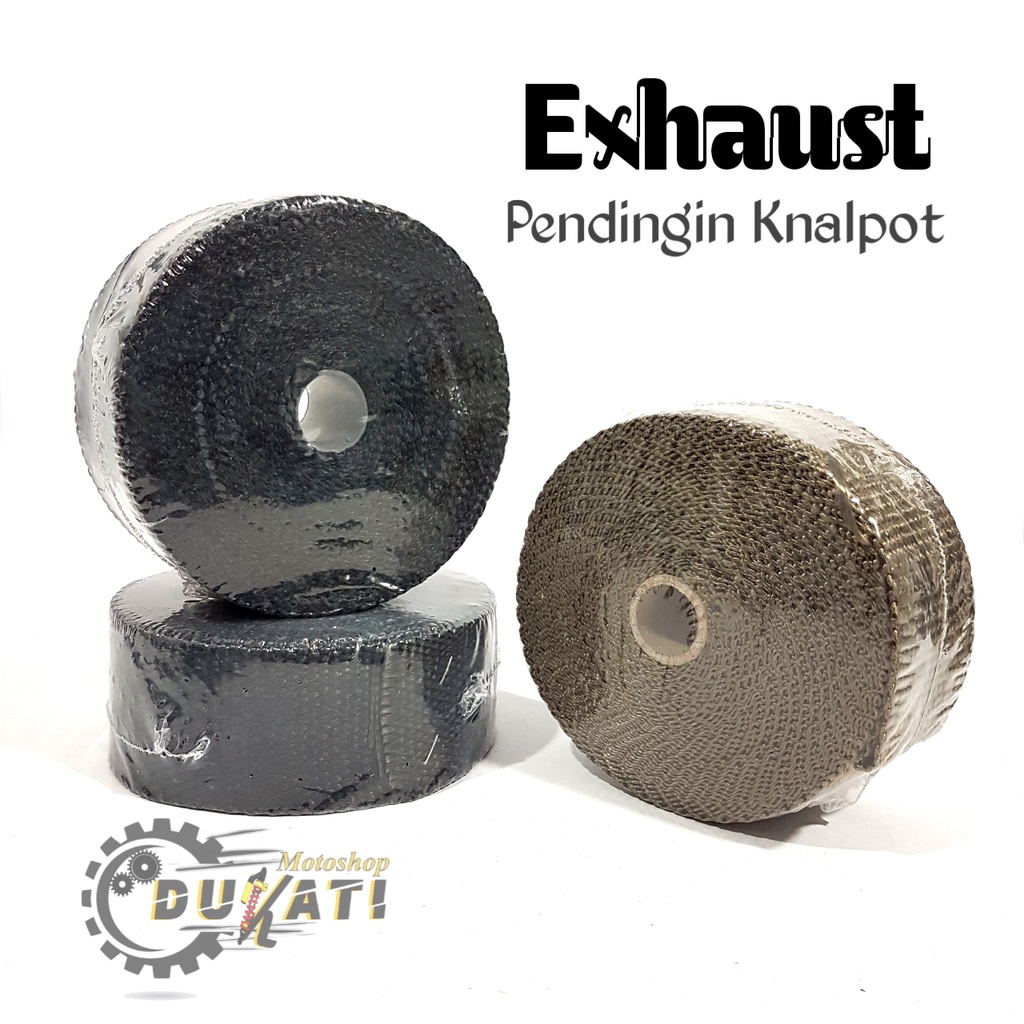 EXHAUST WRAP PENDINGIN KNALPOT PEREDAM PANAS KNALPOT