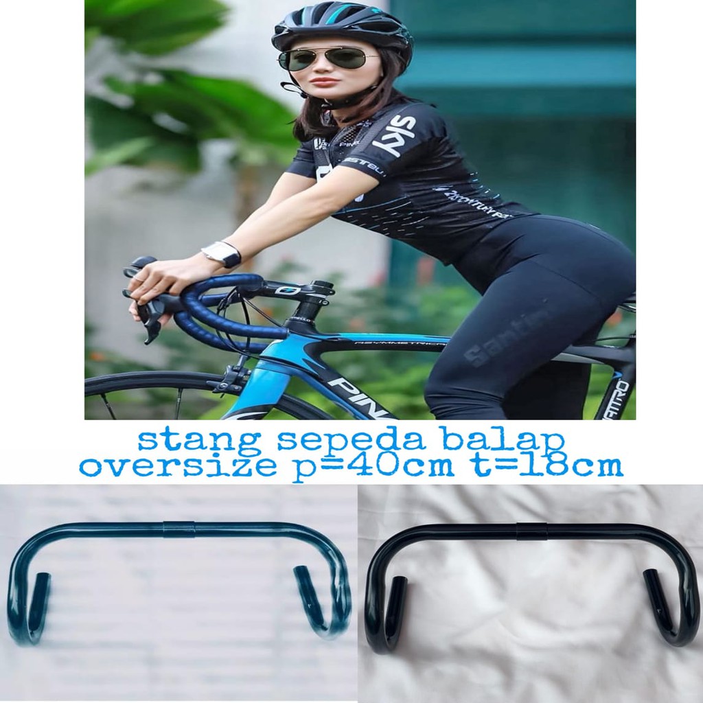 Stang sepeda balap oversize/stang balap/stang minion/stang sepeda