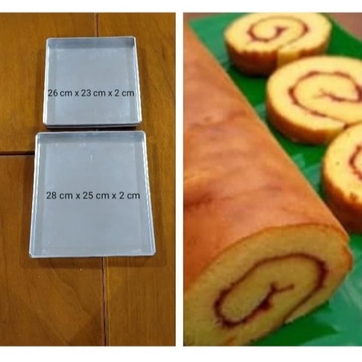 Loyang Kue Kering Set, isi 2pcs ( 2 Ukuran Berbeda )