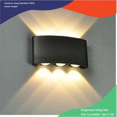 TD-DHA TaffLED Lampu Hias Dinding LED Minimalis 6W 6 LED Warm White - 0092