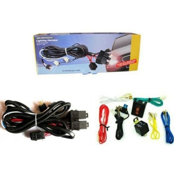 Kabel Set Lampu Mobil 3 Relay Hella rod14 Berkualitas