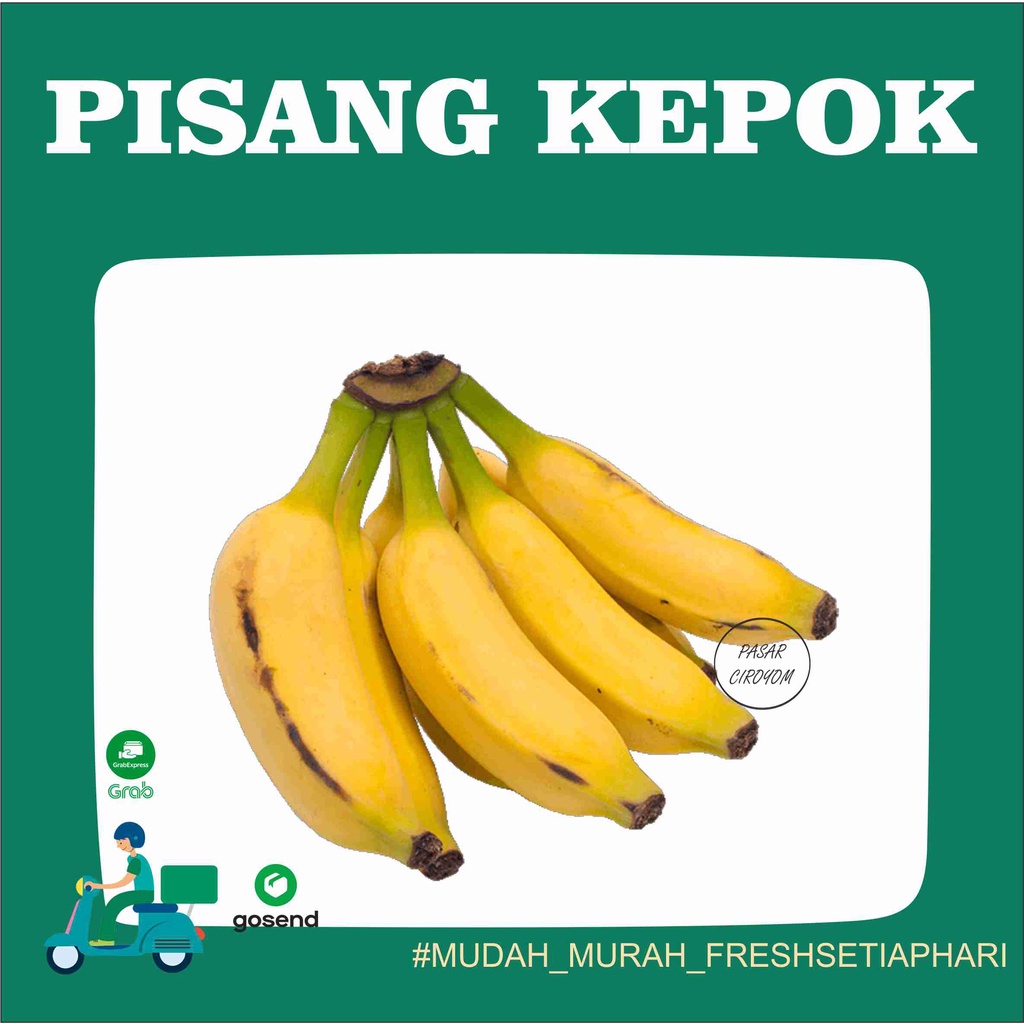 

PISANG KEPOK FRESH MURAH BANDUNG 1 SISIR