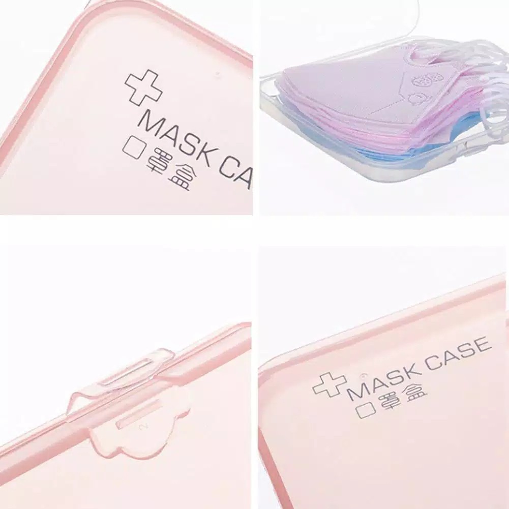 SO Tempat kotak masker Mask case antibacterial portable