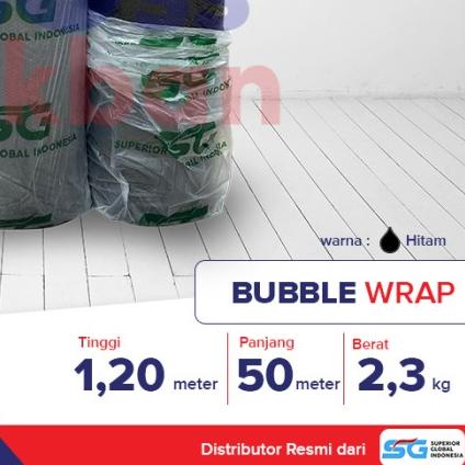 

☟ Bubble Wrap Hitam SG SIAP SOBEK 120 cm x 50 meter Ekonomis ♡
