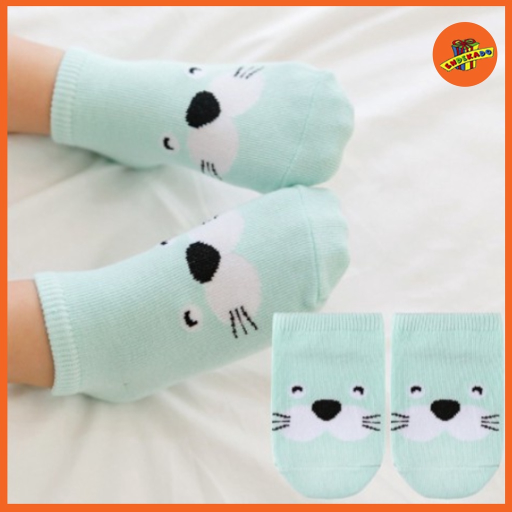 MAKASSAR! KAOS KAKI ANAK BAYI CUTE ANIMAL 3D IMPOR - Kaos Kaki Murah