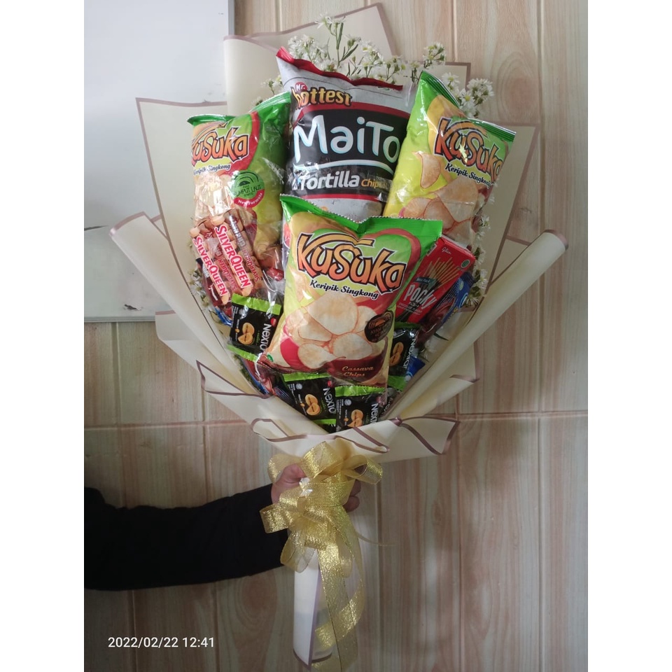 

buket snack l buket ciki l buket silverqueen l