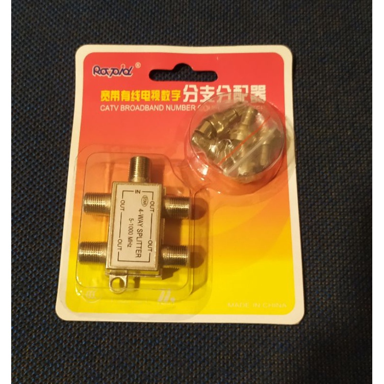 Splitter antena 4 way