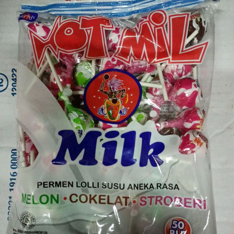

Hot Milk kojek @50ocs(Lollipop aneka rasa)