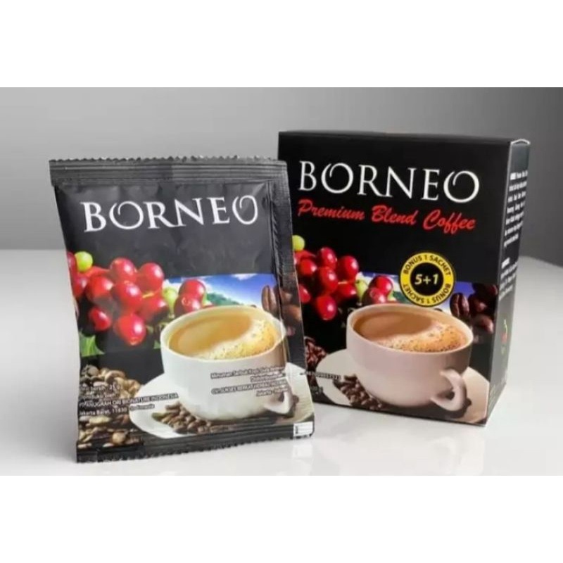 BORNEO PREMIUM BLEND COFFE - KOPI HERBAL ASLI 100% ORIGINAL