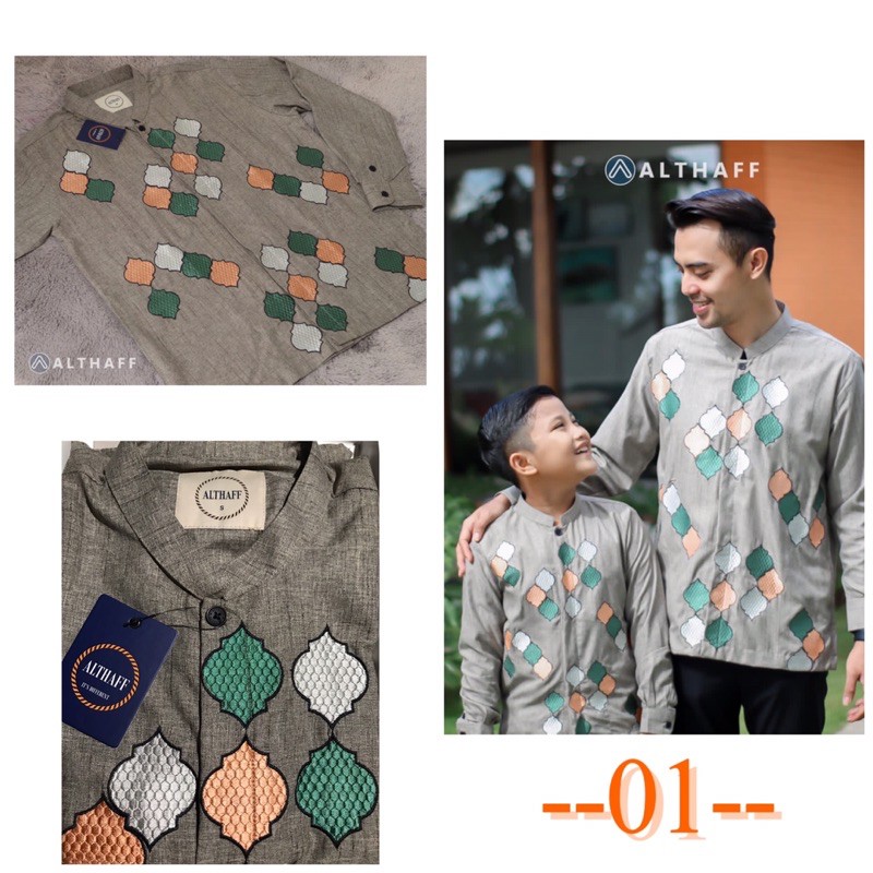 KOKO COUPLE AYAH ANAK LENGAN PANJANG HANNAN By ALTHAFF