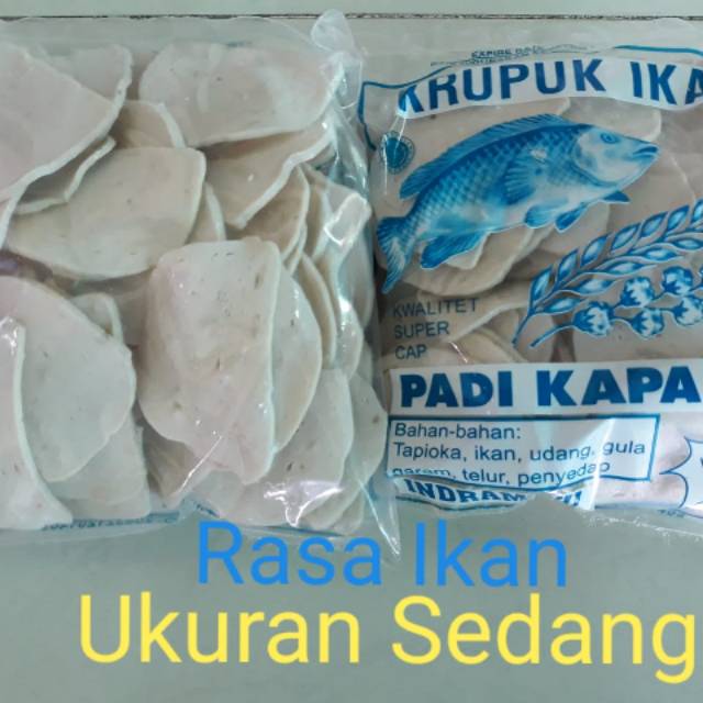

Kerupuk Ikan Padi Kapas