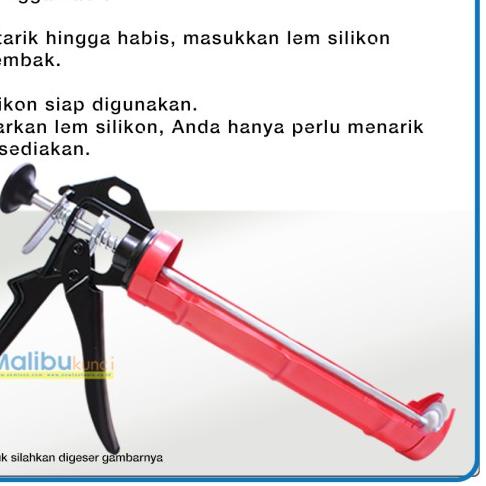 

YFD-01 Tembakan Lem Silikon/ Silicone Sealent Caulking Gun/ NEWTON ▲