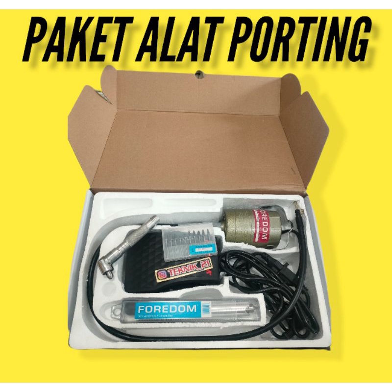 PAKET PORTING 2 TAK FOREDOM ALAT PORTING FULLSET FOREDOM