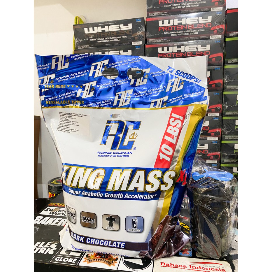 KING MASS 10 LBS LB RC RONNIE COLEMAN XL