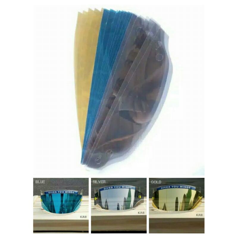 Tear off NJS Tear off iridium NJS FULLFACE NJS SHADOW DLL_asesories helmet"ASMET