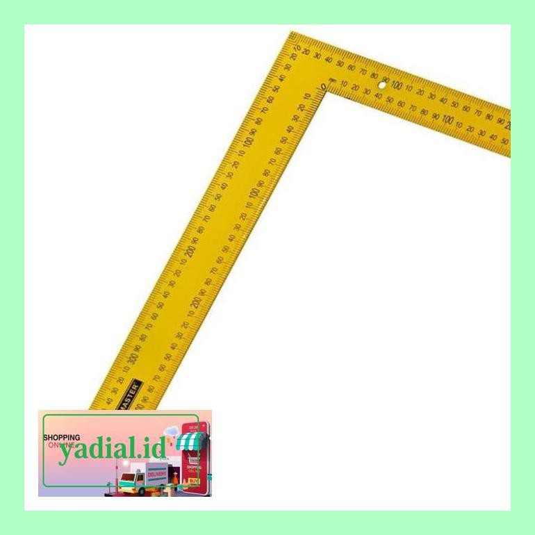 

Yadnsa0S Kenmaster Penggaris Siku Baja 40X60 Cm /Penggaris Tukang Pengukur Sudu Lutidiast